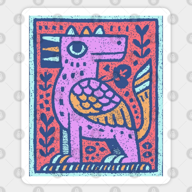 Cute Baby Griffin Mythical Creature Magnet by TuncGK